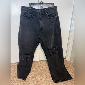 Vintage Arizona jeans, color washed black, size 16-20